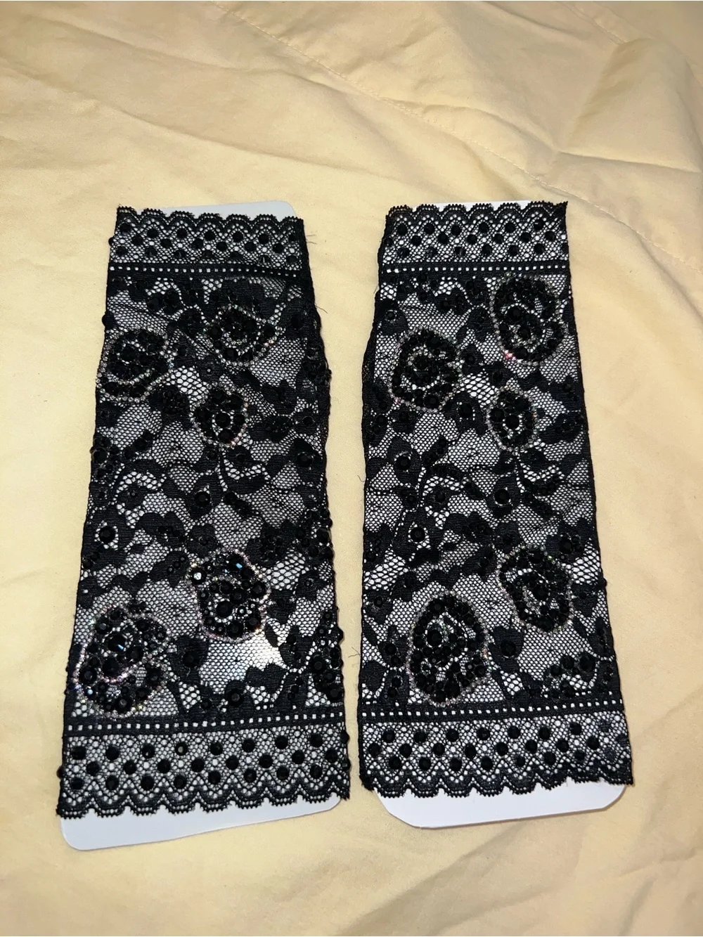Black Lace & Velvet Sleeveless Bodysuit - Women's Intimates